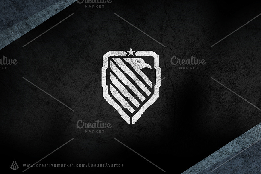 Eagle Shield Tactical Logo Template in Logo Templates - product preview 8