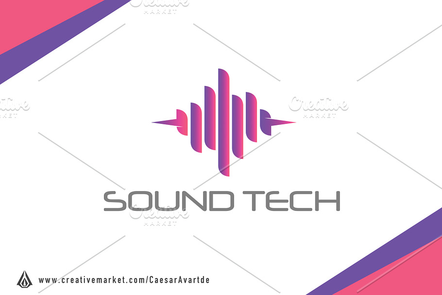 Sound Technologies Logo Template in Logo Templates - product preview 8