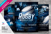 Rugby Tournament Flyer Templates