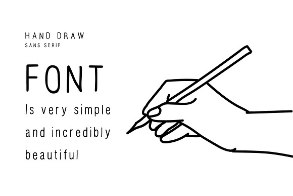 Hand Draw sans serif in Comic Sans Fonts - product preview 2