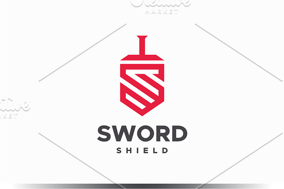 Sword Shield - S Logo in Logo Templates - product preview 1