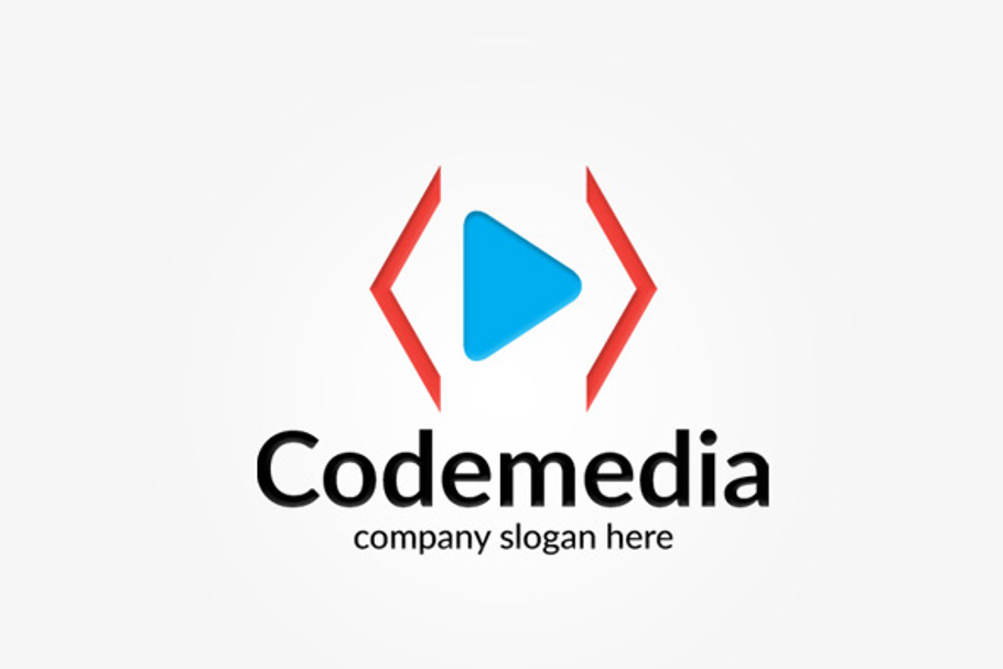 Code media logo templates in Logo Templates - product preview 8