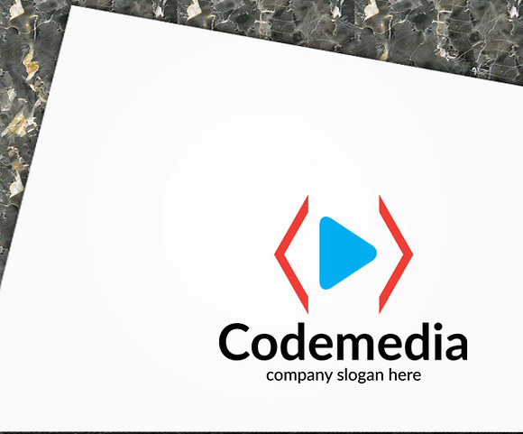 Code media logo templates in Logo Templates - product preview 2