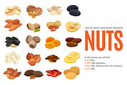 Nuts & Dried Fruits Set