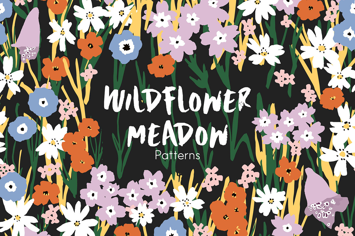 Wildflower Meadow Patterns in Patterns - product preview 8