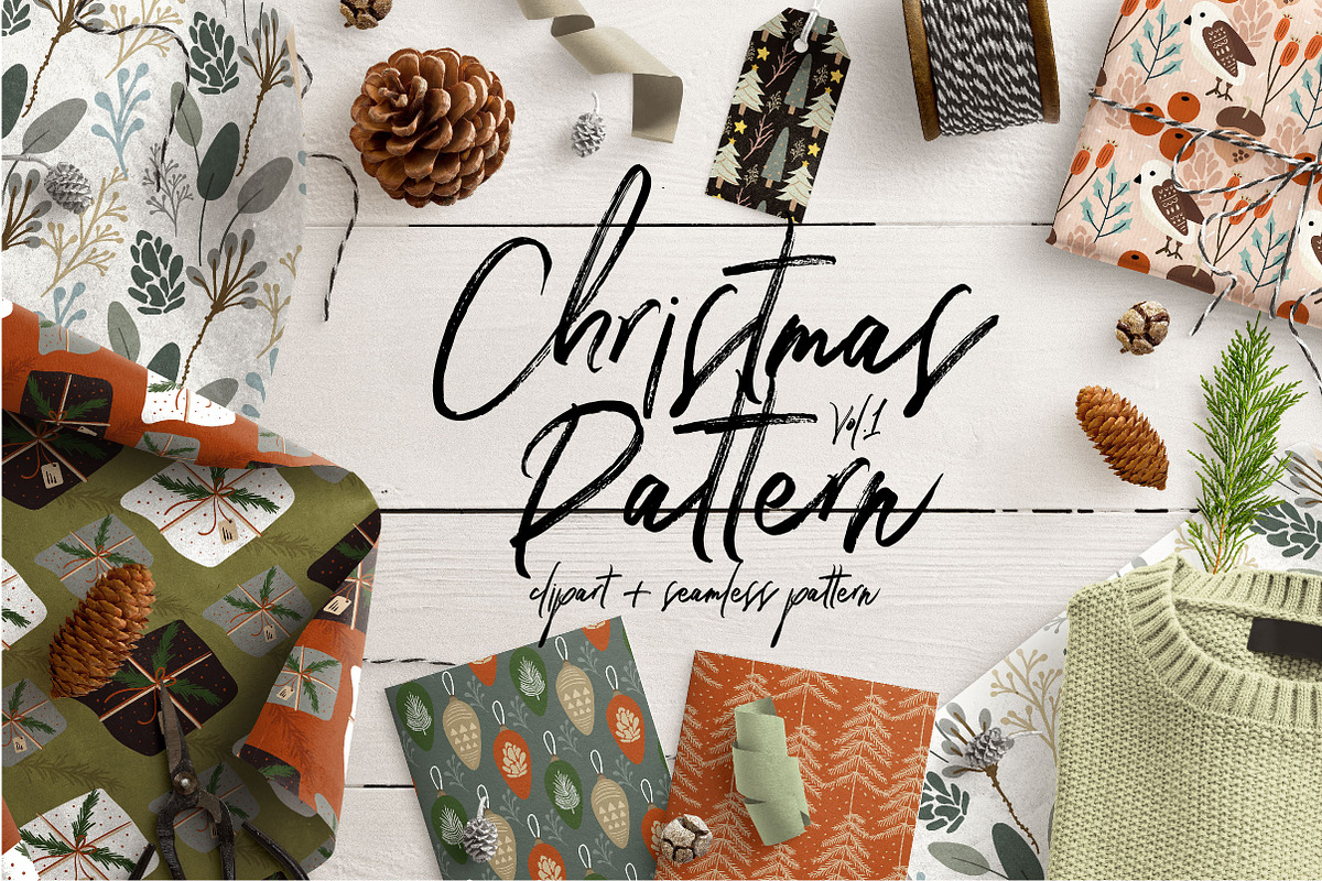 Christmas Pattern Vol.1 in Patterns - product preview 8