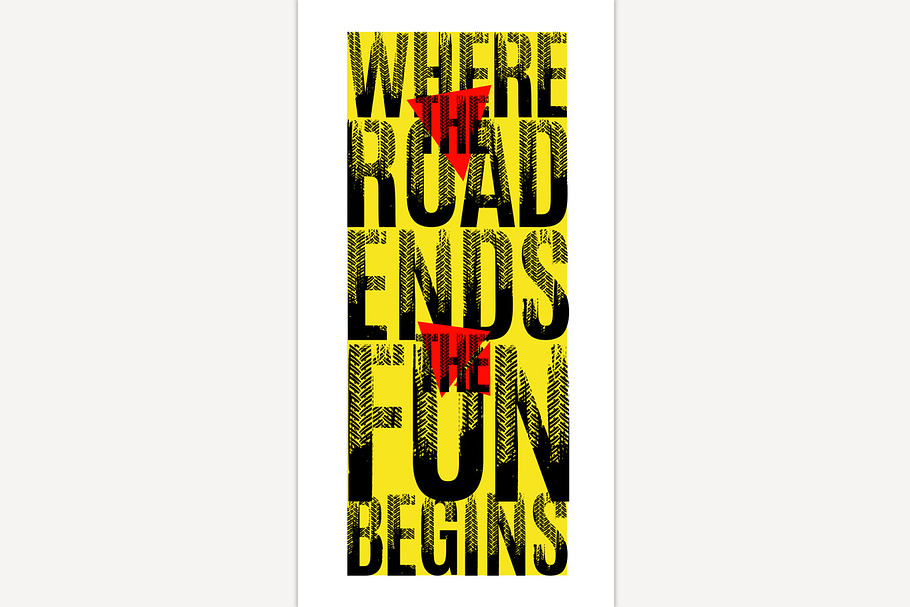 Where the road ends the fun begins