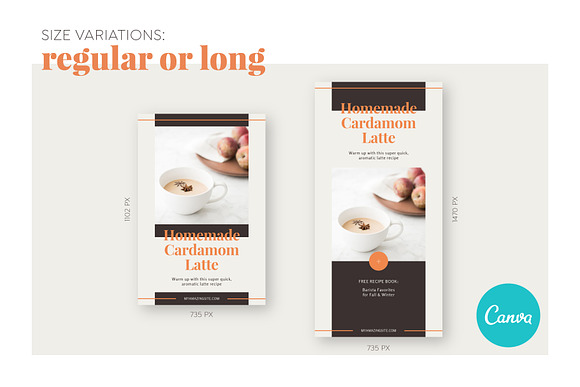 Canva Blog & Pinterest Templates in Pinterest Templates - product preview 6