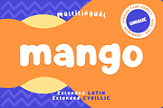 Mango - A Happy Font