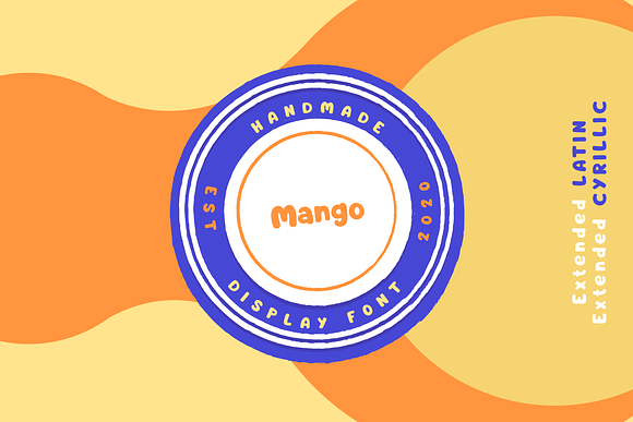 Mango - A Happy Font in Display Fonts - product preview 3