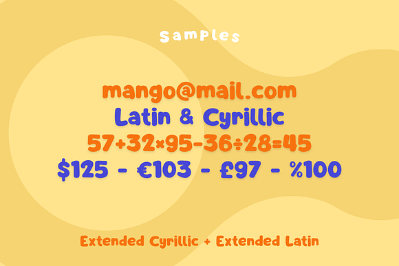 Mango - A Happy Font in Display Fonts - product preview 7