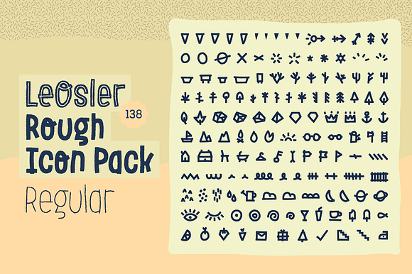 LeOsler Rough Icon Pack in House Icons - product preview 1