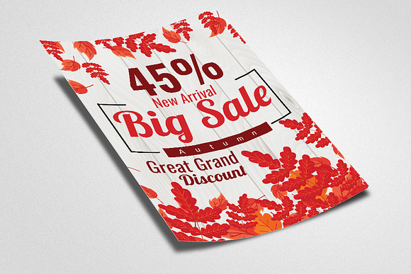 Autumn Sale Offer Flyer/Poster in Flyer Templates - product preview 1