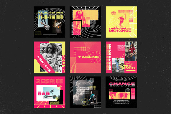 DuoTone Instagram Templates in Instagram Templates - product preview 1