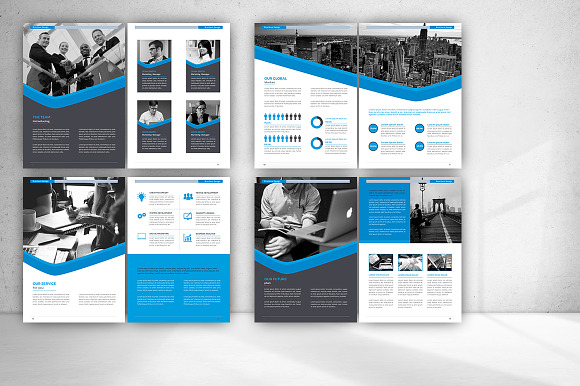 Company Profile in Brochure Templates - product preview 14