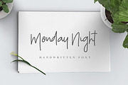 Monday Night Font