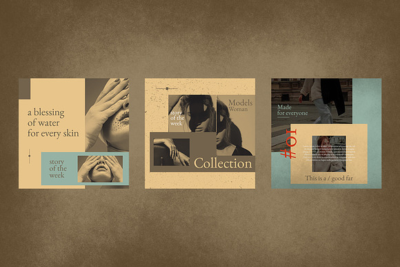 Vintage Instagram Templates in Instagram Templates - product preview 9