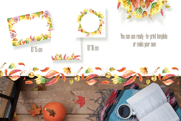 Happy Planning Autumn Collection in Stationery Templates - product preview 2