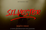 Silvester | 6 Fonts Smooth Urban