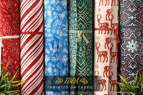 100 Seamless Patterns Vol.4 Xmas in Patterns - product preview 2