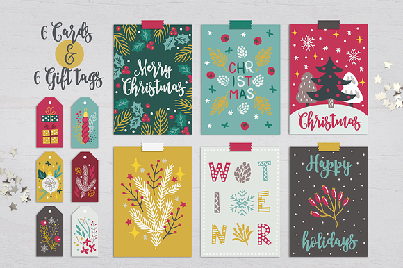 Xmas Forest Kit in Illustrations - product preview 1