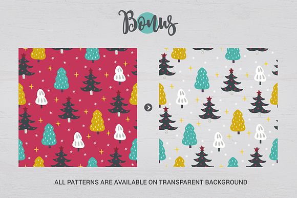 Xmas Forest Kit in Illustrations - product preview 6