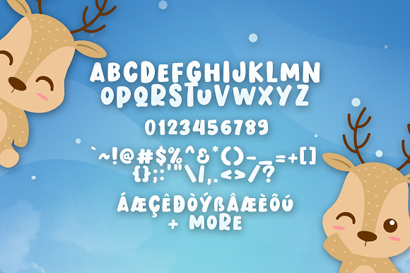 Dasher Deer in Display Fonts - product preview 6