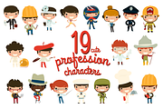 19 cute profession characters