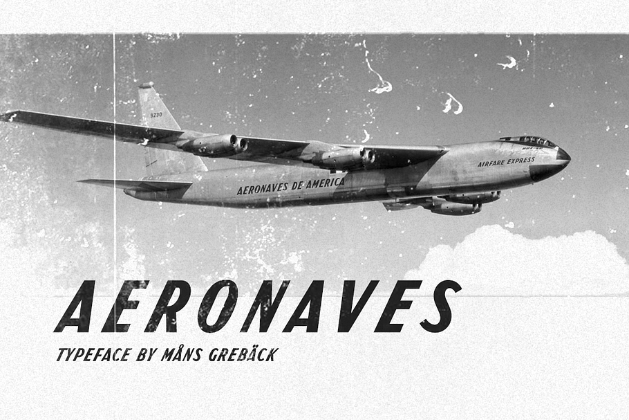 Aeronaves — Traveling Sans Serif in Sans-Serif Fonts - product preview 8