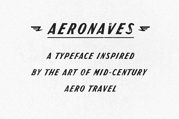 Aeronaves — Traveling Sans Serif in Sans-Serif Fonts - product preview 1