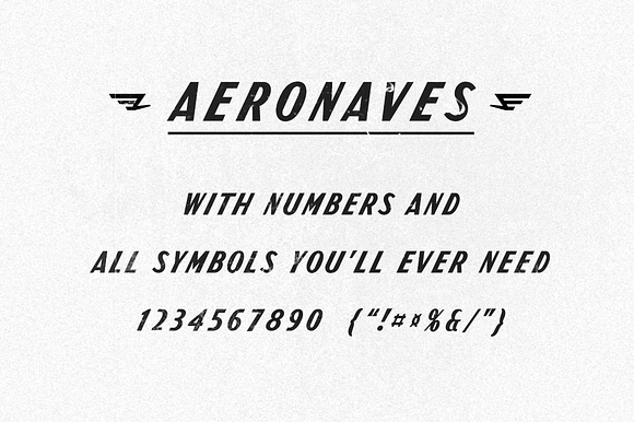Aeronaves — Traveling Sans Serif in Sans-Serif Fonts - product preview 2