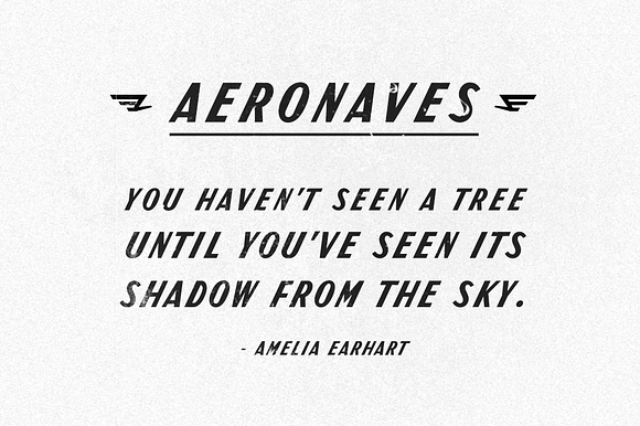 Aeronaves — Traveling Sans Serif in Sans-Serif Fonts - product preview 4