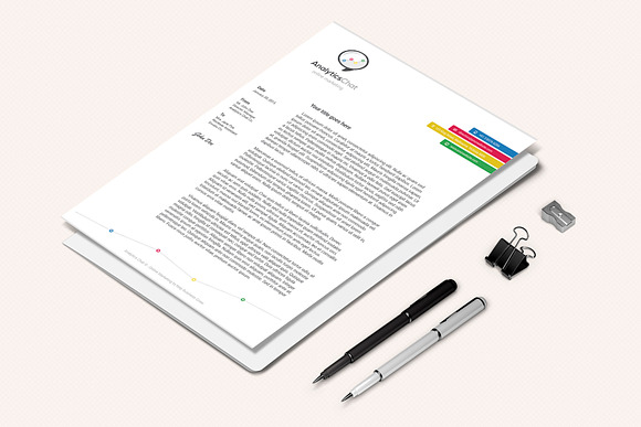 Business Letterhead - Volume 01 in Stationery Templates - product preview 1