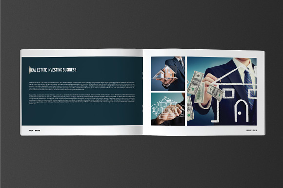 A5 Real Estate Catalogue in Brochure Templates - product preview 2