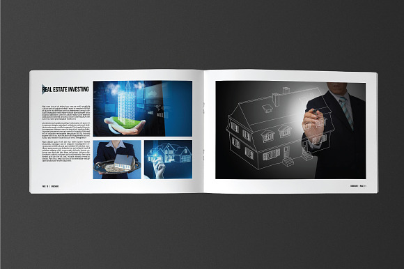 A5 Real Estate Catalogue in Brochure Templates - product preview 5