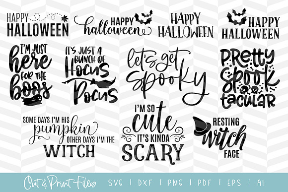 Spooktacular Halloween SVG Bundle in Illustrations - product preview 2