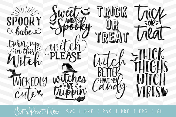 Spooktacular Halloween SVG Bundle in Illustrations - product preview 3