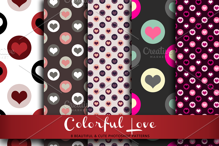 Colorful Love in Patterns - product preview 8