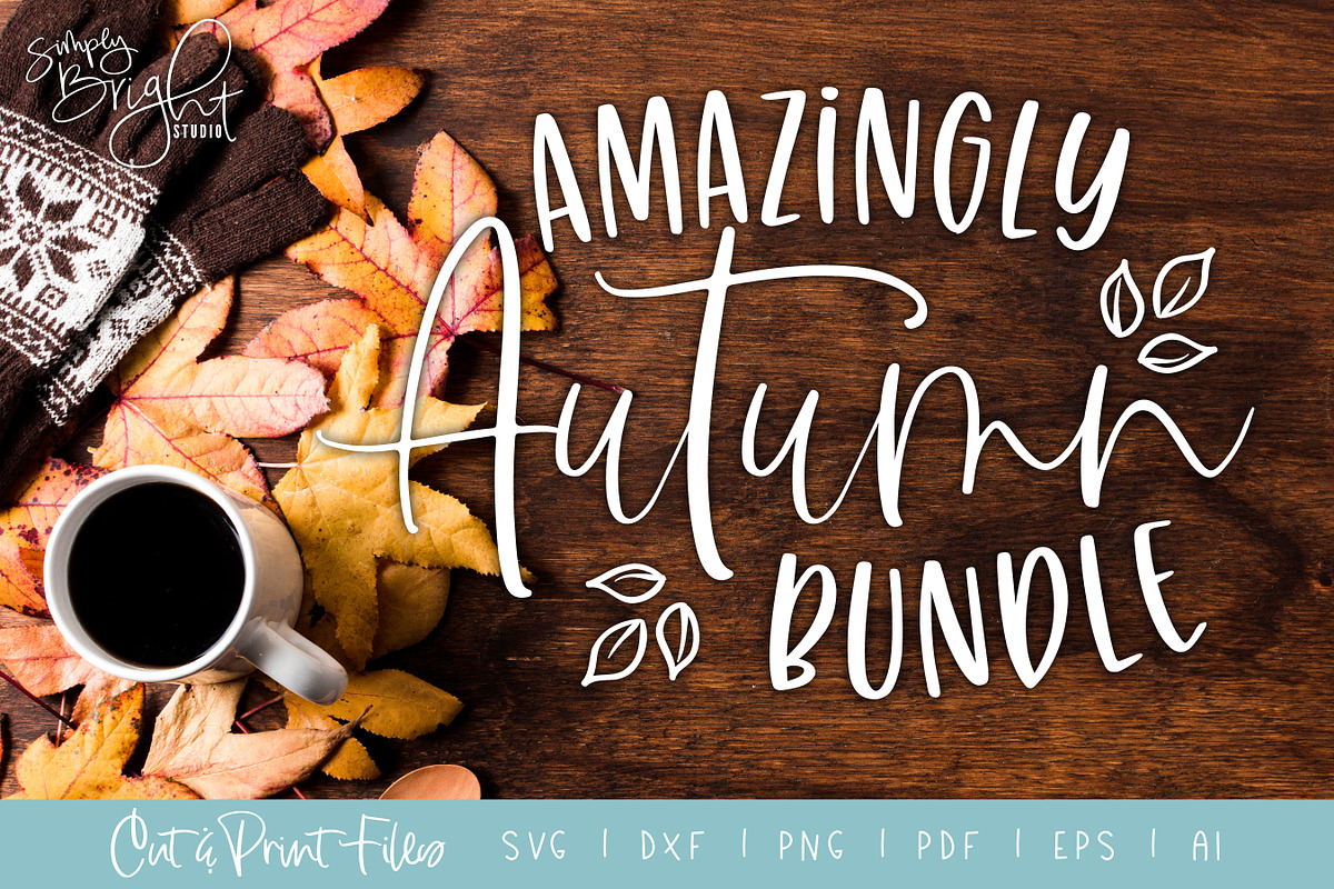 Amazingly Autumn SVG Bundle in Illustrations - product preview 8