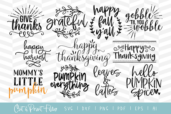 Amazingly Autumn SVG Bundle in Illustrations - product preview 2