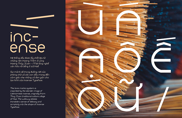 Incense Vietnam Typeface in Sans-Serif Fonts - product preview 4