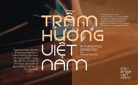 Incense Vietnam Typeface in Sans-Serif Fonts - product preview 7