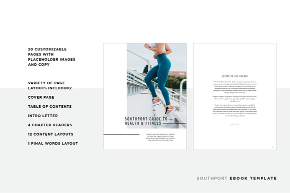 Southport Ebook Template in Magazine Templates - product preview 2
