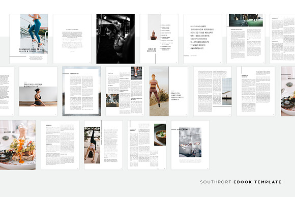 Southport Ebook Template in Magazine Templates - product preview 11
