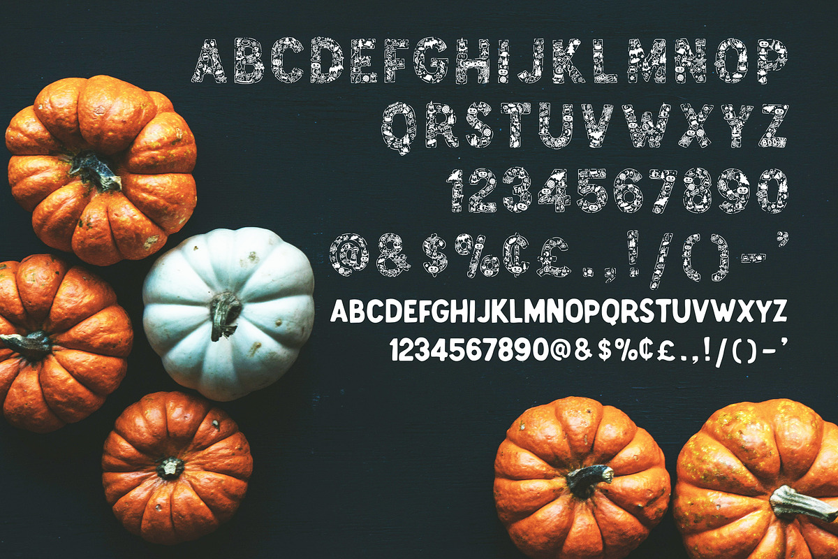 Happy Fall Display Font Duo in Display Fonts - product preview 8