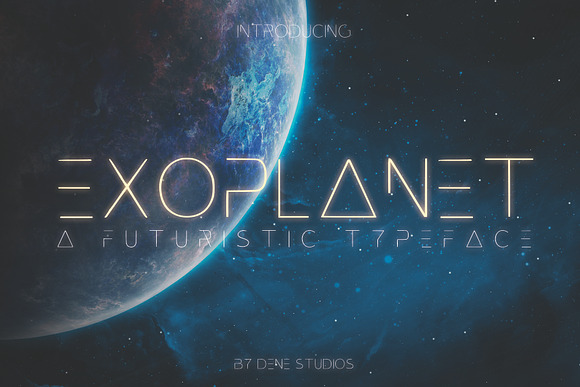 Futuristic Font Bundle in Display Fonts - product preview 3
