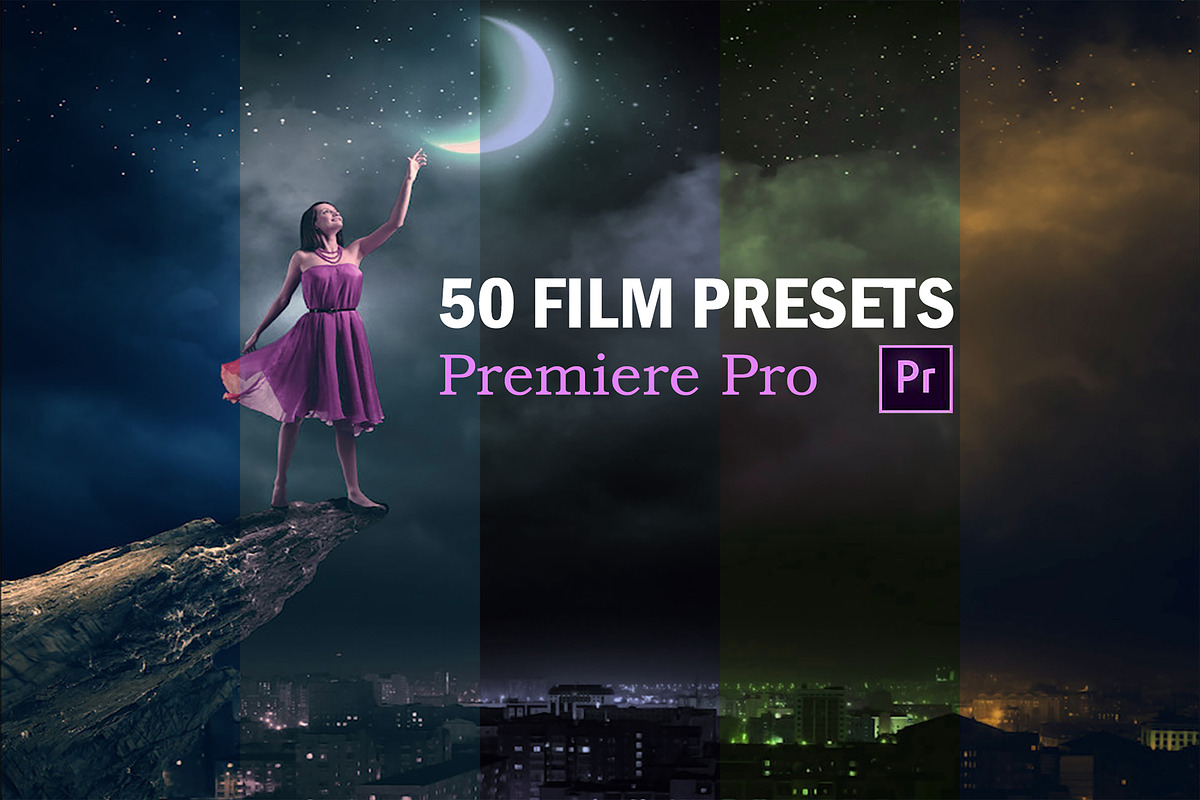 50 Film Presets, Premiere Pro in Add-Ons - product preview 8