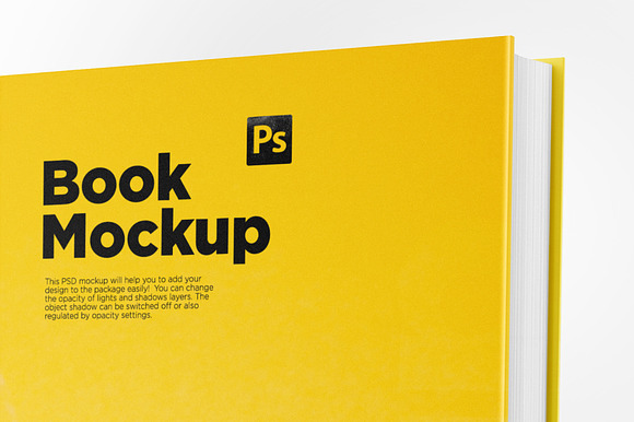 Book Mockup in Stationery Templates - product preview 2