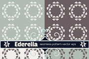 Set of 4 seamless vector patterns