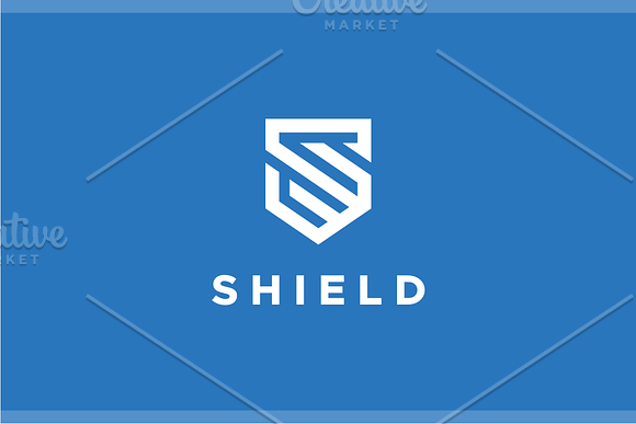 Shield - Letter S Logo in Logo Templates - product preview 2